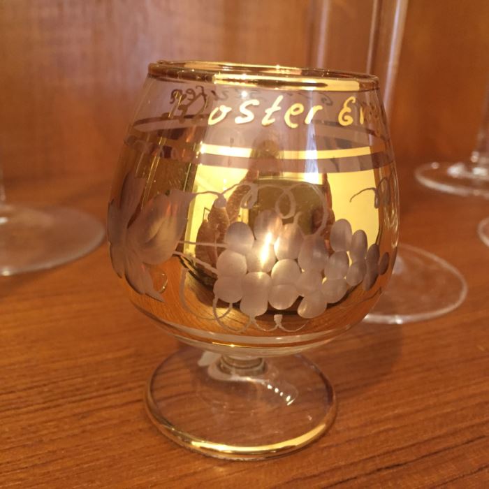 Just Added - Various Glassware Including Crystal Stemware, Silver Overlay Bottle, Blue And Gold Shot Glasses, Wine Glasses - See Photos [Photo 11]