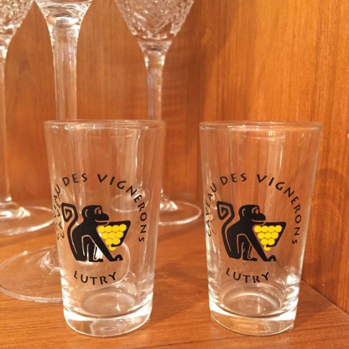 Just Added - Various Glassware Including Crystal Stemware, Silver Overlay Bottle, Blue And Gold Shot Glasses, Wine Glasses - See Photos [Photo 12]