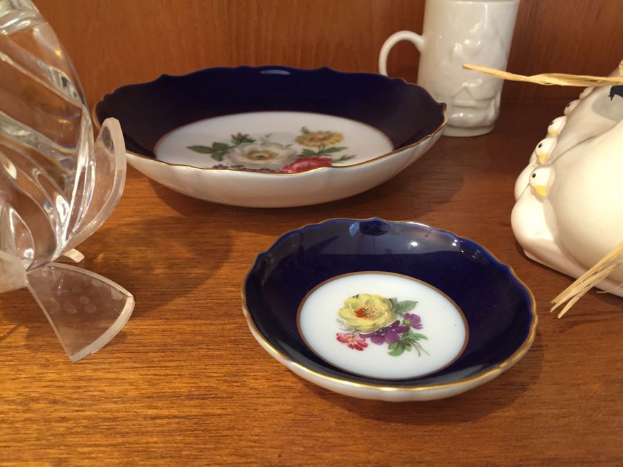 Just Added - Home Decor Lot With Crystal Egg, LENOX Vase, Japanese Vase, Candle Holders - See Photos [Photo 3]