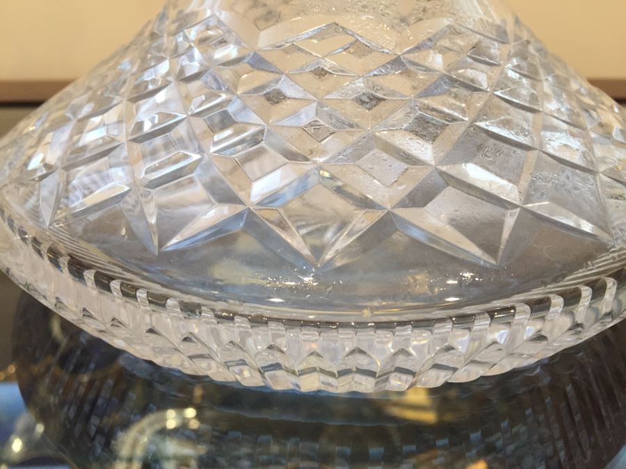 Just Added - Pair Of Signed Crystal Liquor Decanters [Photo 6]