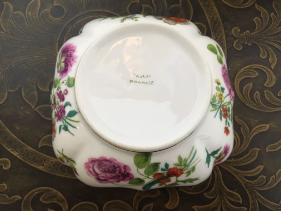 Just Added - Various Cups And Saucers, Bowls And Silver Figurine Including Hutschenreuther Gelb, AJCO France - See Photos [Photo 21]