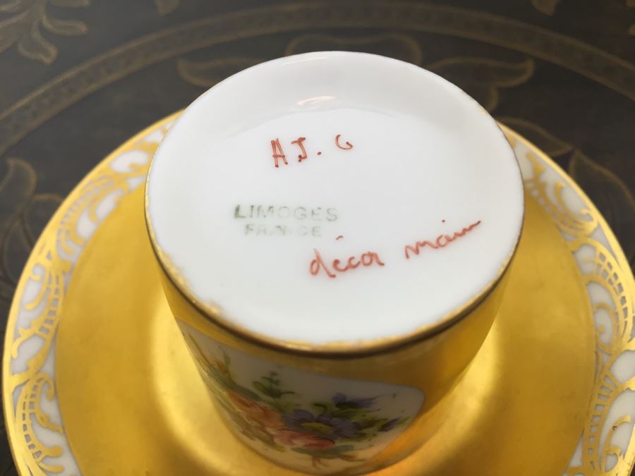 Just Added - Various Limoges France China Cups, Saucers And Dishes [Photo 14]