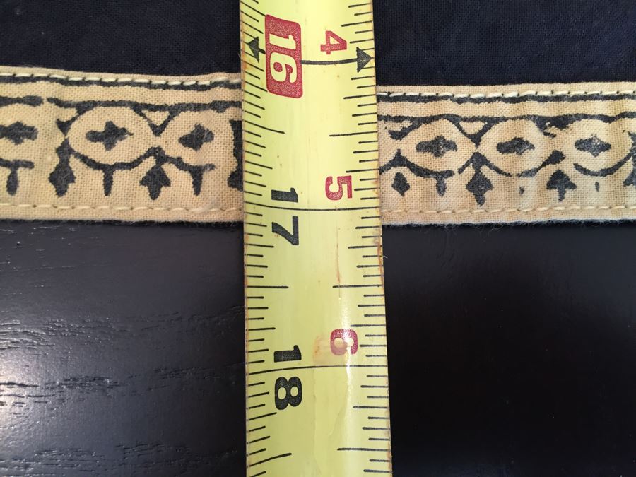 Just Added - Stunning Embroidered Roses Tablecloth And Black Galleria Gultex Embroidered Tablecloth With Matching Placemats [Photo 20]