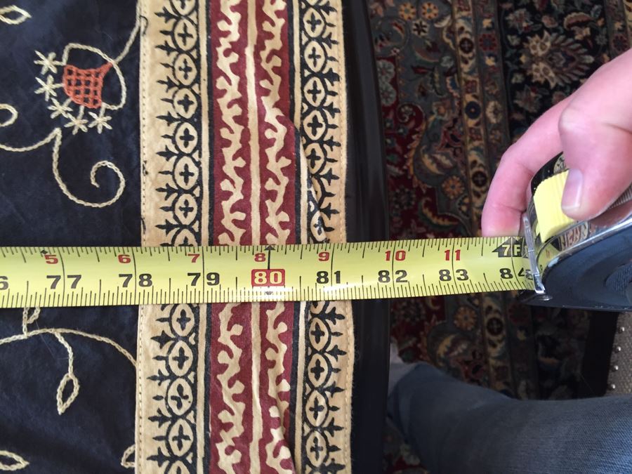 Just Added - Stunning Embroidered Roses Tablecloth And Black Galleria Gultex Embroidered Tablecloth With Matching Placemats [Photo 18]