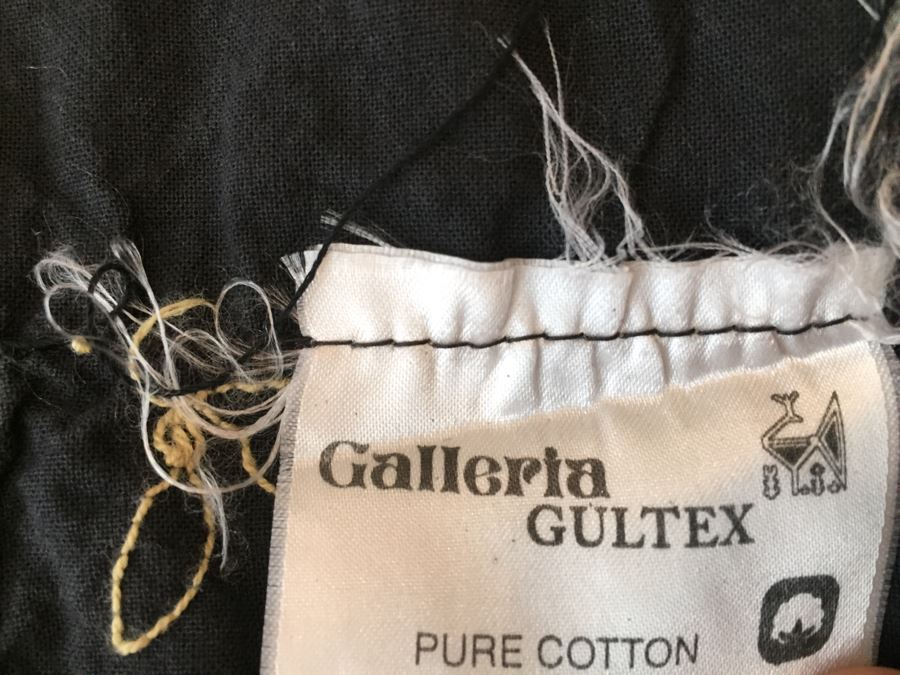 Just Added - Stunning Embroidered Roses Tablecloth And Black Galleria Gultex Embroidered Tablecloth With Matching Placemats [Photo 17]