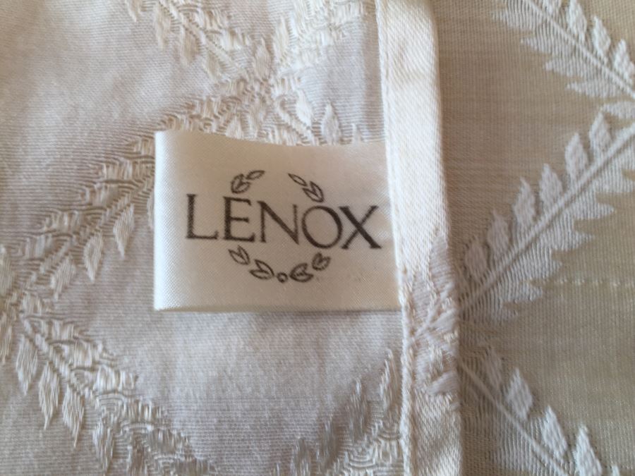 Just Added Set Of (3) Tablecloths Includes LENOX Tablecloth With
