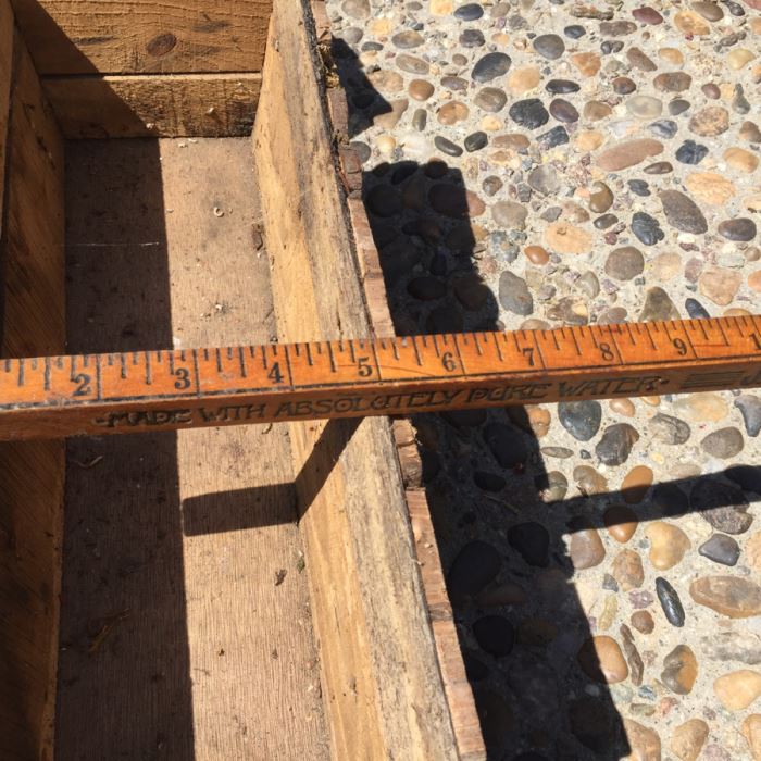 Pair Of Large Vintage Woven Baskets And (4) Wooden Motif Flower Planters [Photo 8]