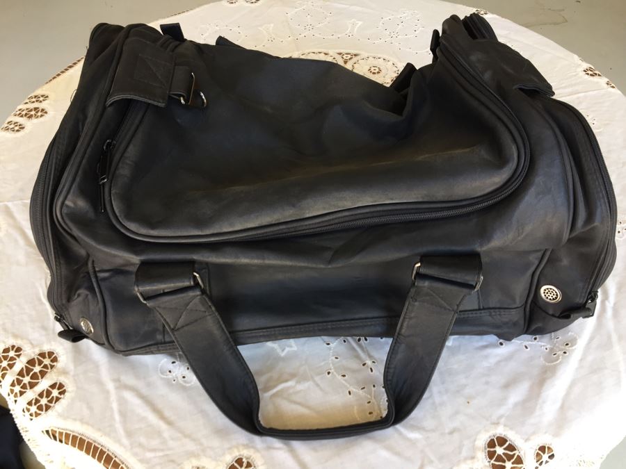 Sporting Bag Duffel Bag Lot With Adidas Bag, TUMI Briefcase Laptop Bag And Mitre Bag [Photo 10]