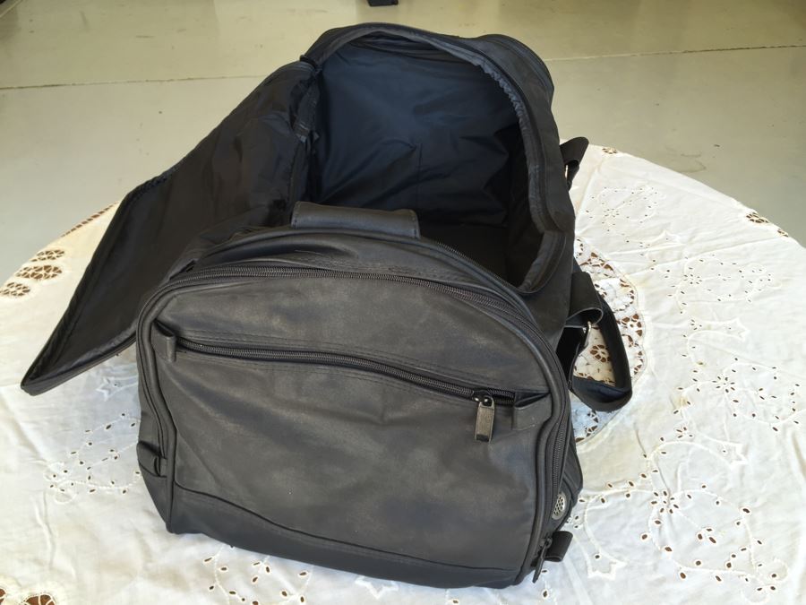 Sporting Bag Duffel Bag Lot With Adidas Bag, TUMI Briefcase Laptop Bag And Mitre Bag [Photo 12]