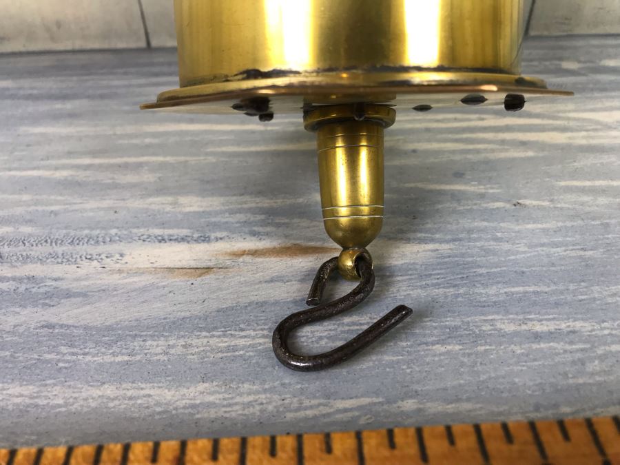 Antique Brass Salter's Clockwork Spit Jack Warranted 30 For Cooking Meat Above Fireplace Rotates Winding May Need Servicing [Photo 6]