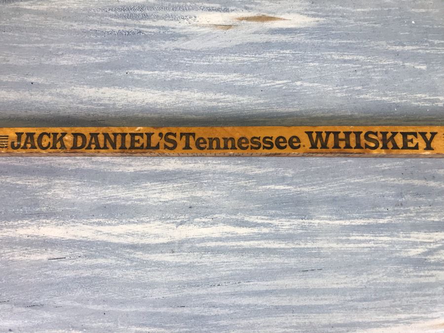 Vintage Jack Daniel's Tennessee Whiskey Advertising Square Measuring Yard Stick US And Metric [Photo 8]