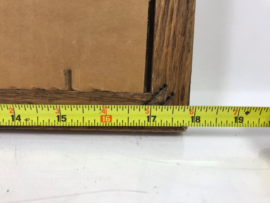 Vintage Framed Black Jack Framed Mirror 18' X 13.5' [Photo 7]