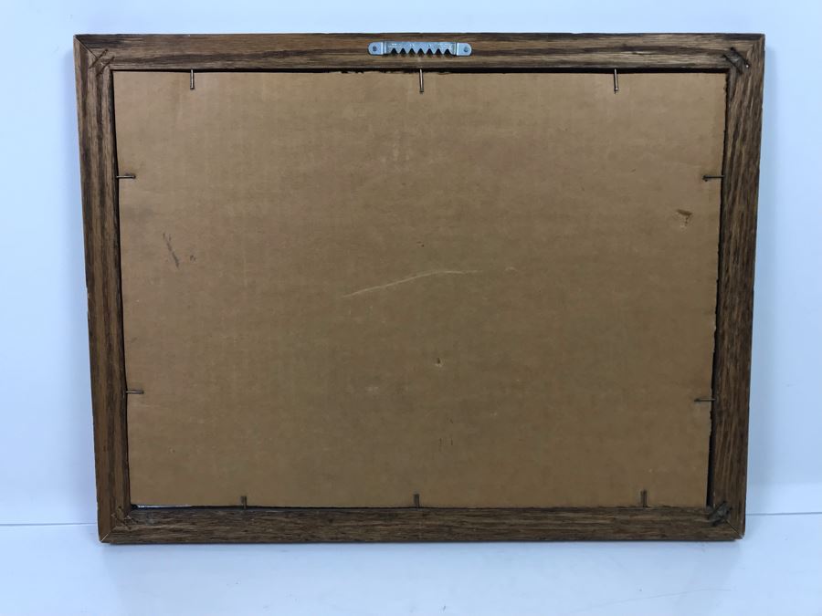 Vintage Framed Black Jack Framed Mirror 18' X 13.5' [Photo 6]