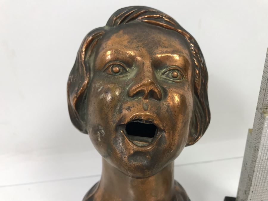 Metal Female Bust Sculpture 7'H And Sears Tower Figurine [Photo 4]