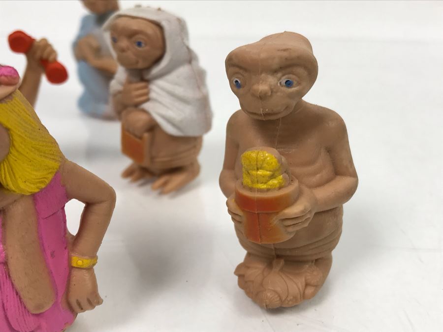 (6) Vintage 1982 E.T. Movie Universal Studios E.T. Figurines 2.5'H [Photo 7]