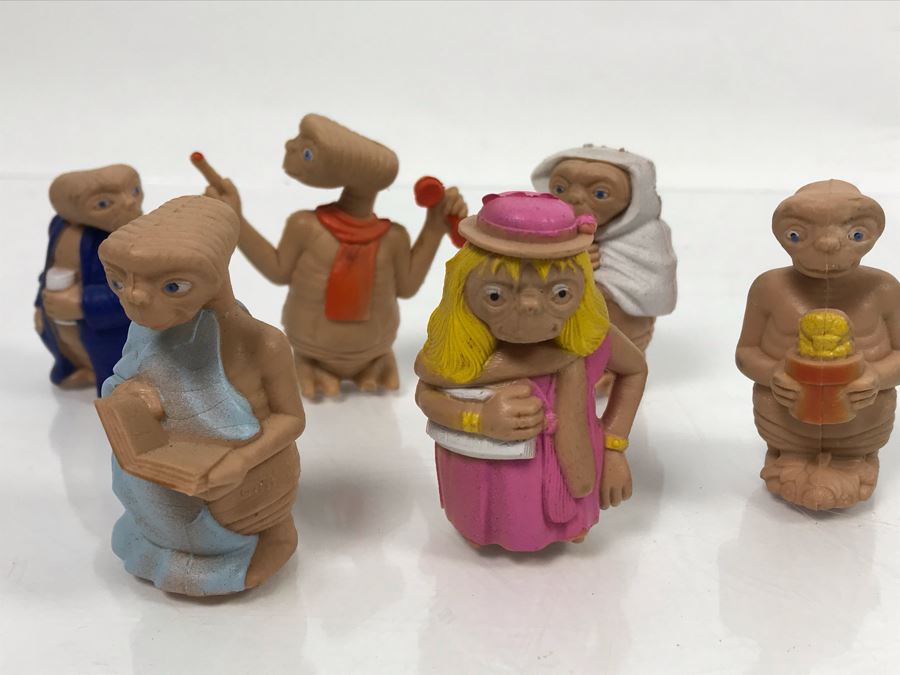 (6) Vintage 1982 E.T. Movie Universal Studios E.T. Figurines 2.5'H [Photo 9]