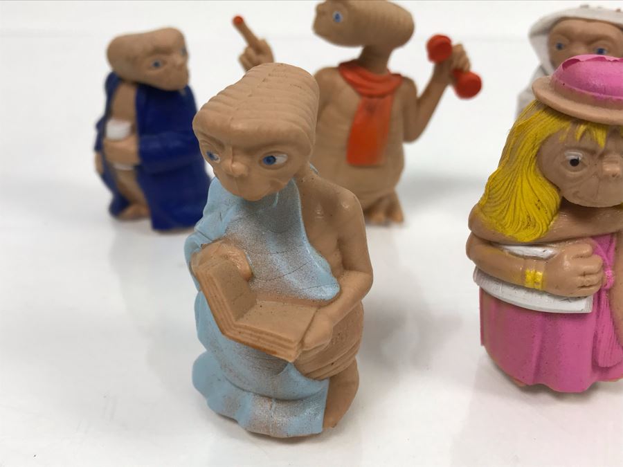 (6) Vintage 1982 E.T. Movie Universal Studios E.T. Figurines 2.5'H [Photo 8]