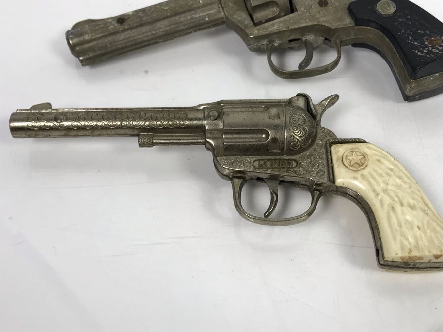 Collectors Toy Cap Gun Hubley Rodeo And Nichols Stallion 32 [Photo 5]