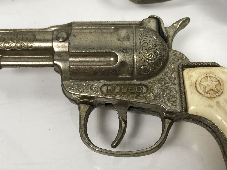 Collectors Toy Cap Gun Hubley Rodeo And Nichols Stallion 32 [Photo 4]
