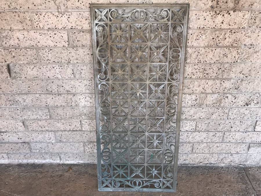 Wrought Iron Metal Rectangular Window [Photo 1]