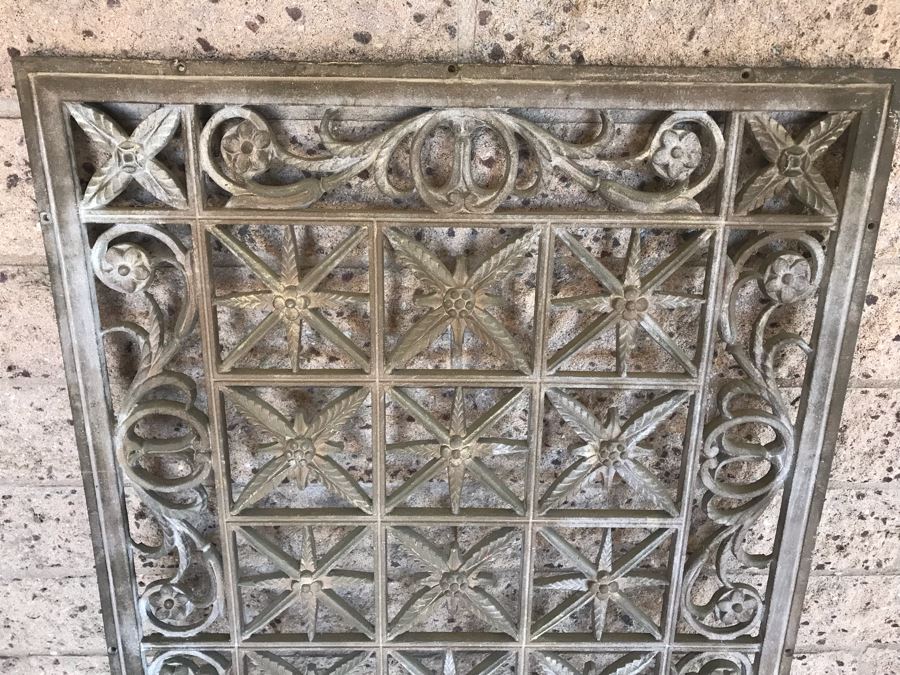 Wrought Iron Metal Rectangular Window [Photo 3]