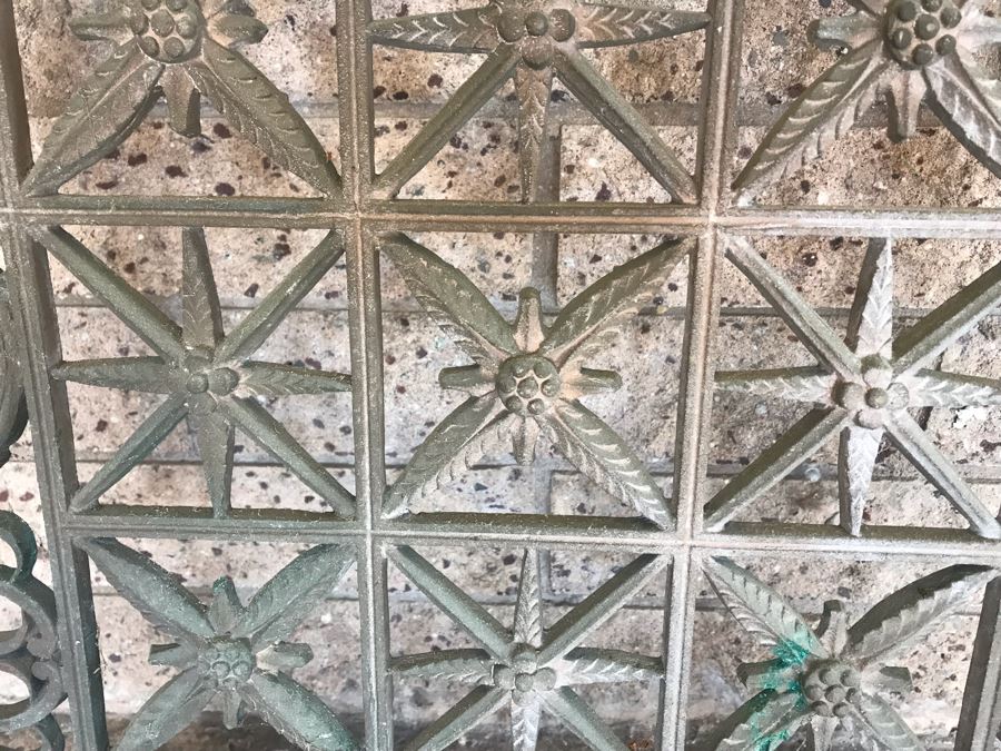 Wrought Iron Metal Rectangular Window [Photo 7]