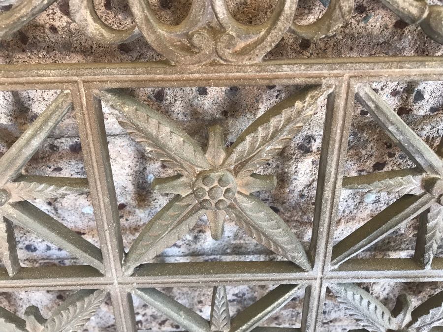 Wrought Iron Metal Rectangular Window [Photo 6]