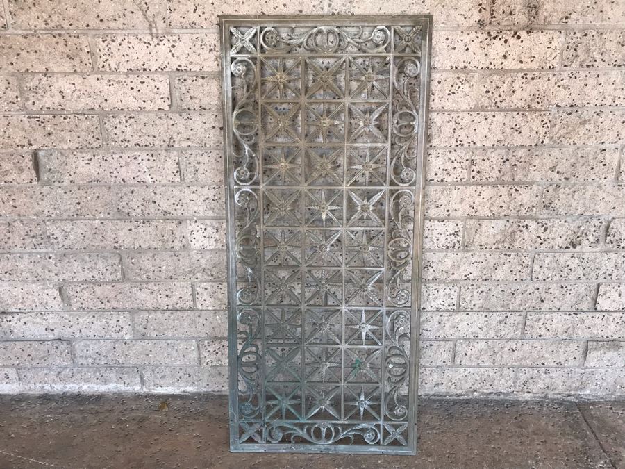 Wrought Iron Metal Rectangular Window [Photo 2]