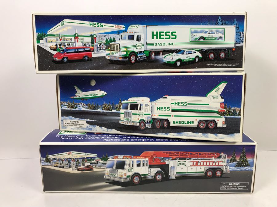 (3) Collectible HESS Toy Trucks In Boxes [Photo 2]