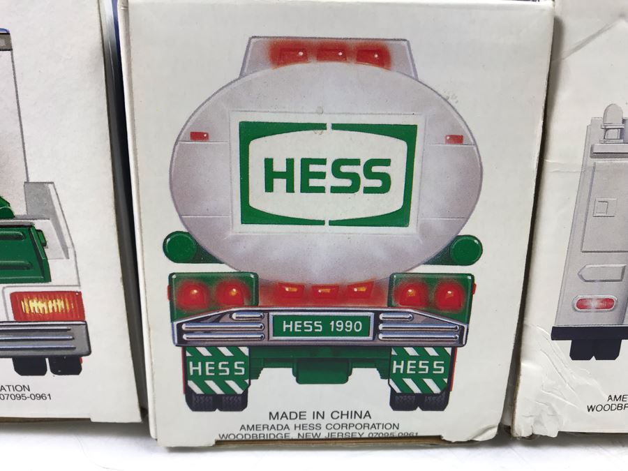 (4) Collectible HESS Toy Trucks In Boxes [Photo 9]