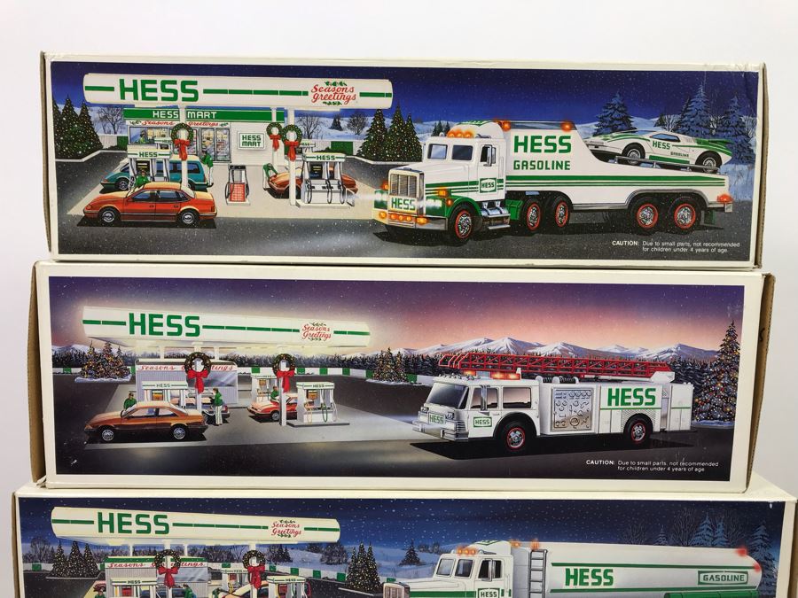 (4) Collectible HESS Toy Trucks In Boxes [Photo 5]