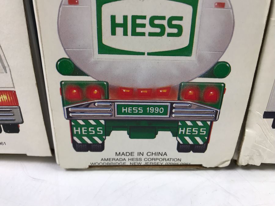 (4) Collectible HESS Toy Trucks In Boxes [Photo 10]