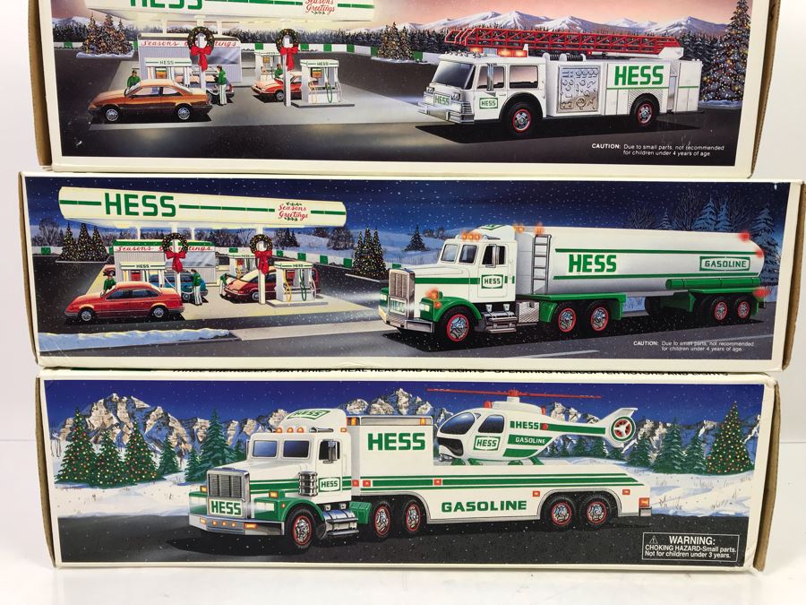 (4) Collectible HESS Toy Trucks In Boxes [Photo 4]