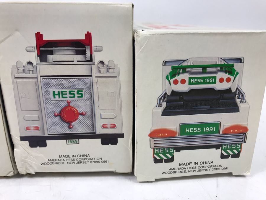 (4) Collectible HESS Toy Trucks In Boxes [Photo 11]