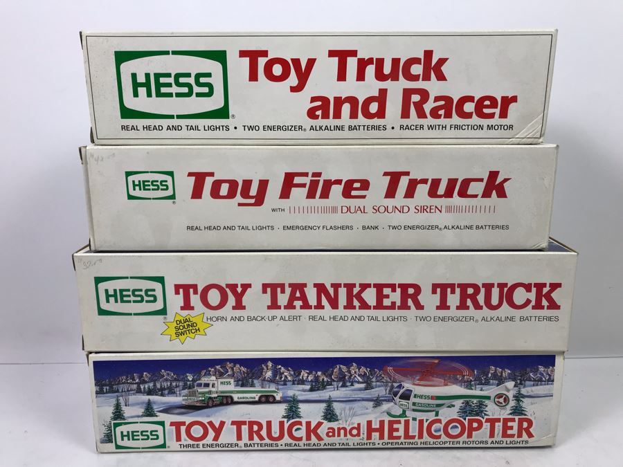 (4) Collectible HESS Toy Trucks In Boxes [Photo 2]