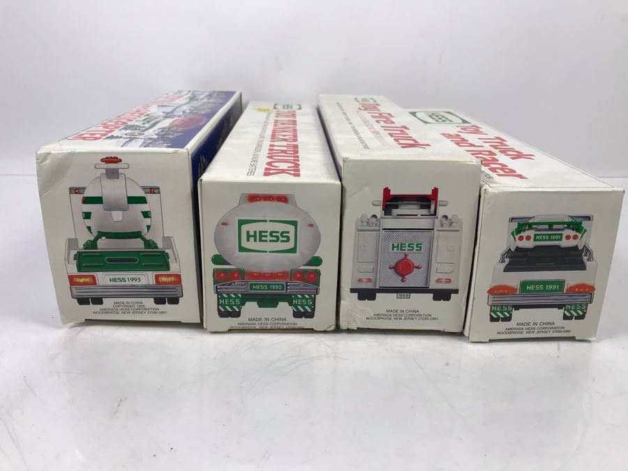 (4) Collectible HESS Toy Trucks In Boxes [Photo 6]