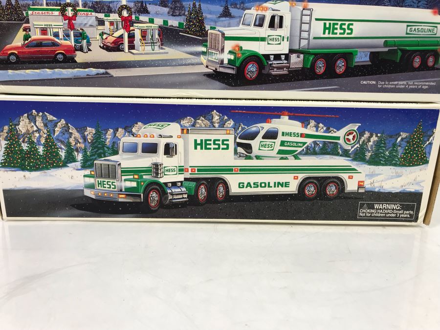 (4) Collectible HESS Toy Trucks In Boxes [Photo 3]