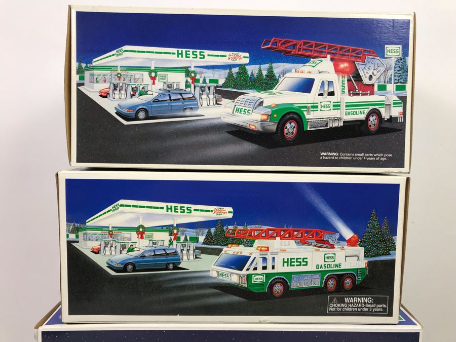 (4) Collectible HESS Toy Trucks In Boxes [Photo 4]
