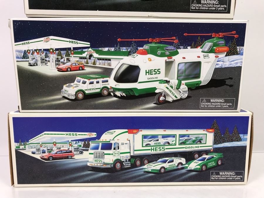(4) Collectible HESS Toy Trucks In Boxes [Photo 3]