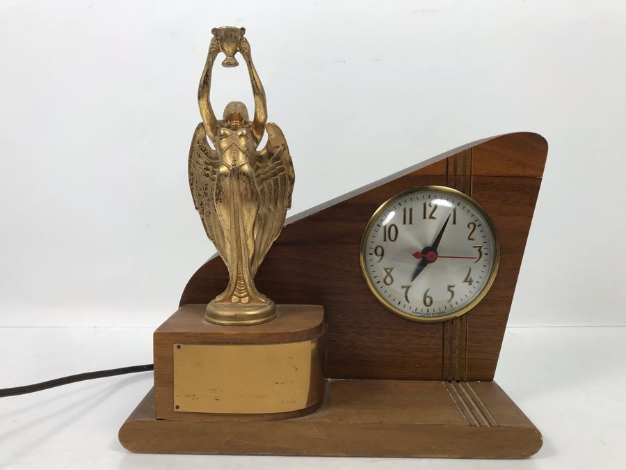 Vintage Art Deco Sessions Trophy Clock Uninscribed