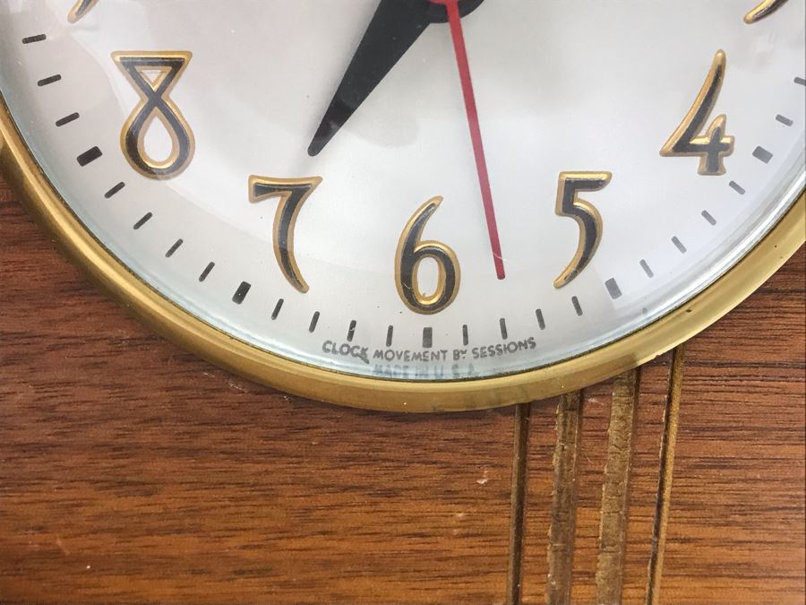 Vintage Art Deco Sessions Trophy Clock Uninscribed [Photo 5]