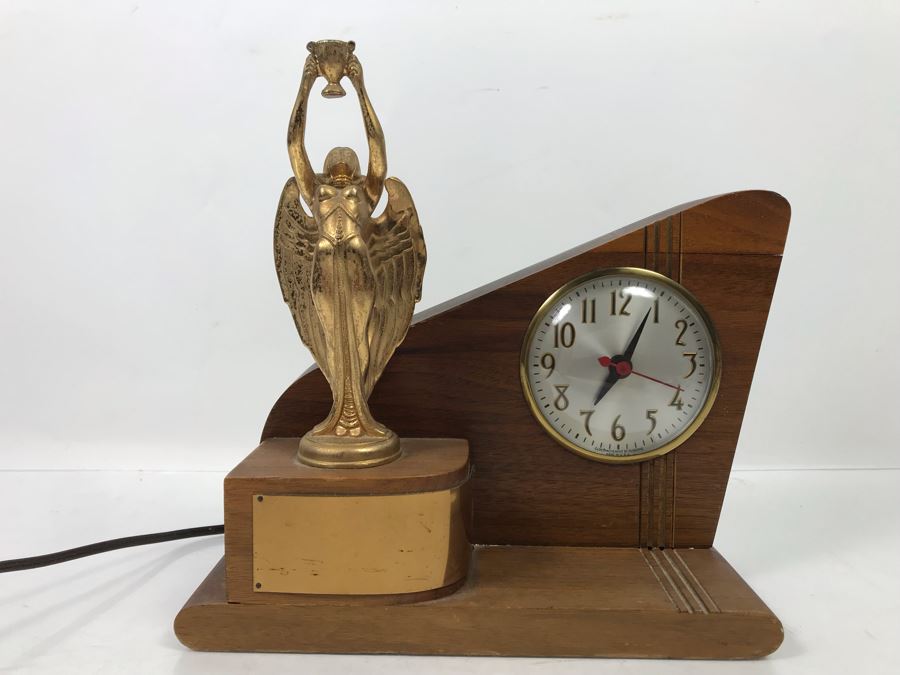 Vintage Art Deco Sessions Trophy Clock Uninscribed [Photo 2]
