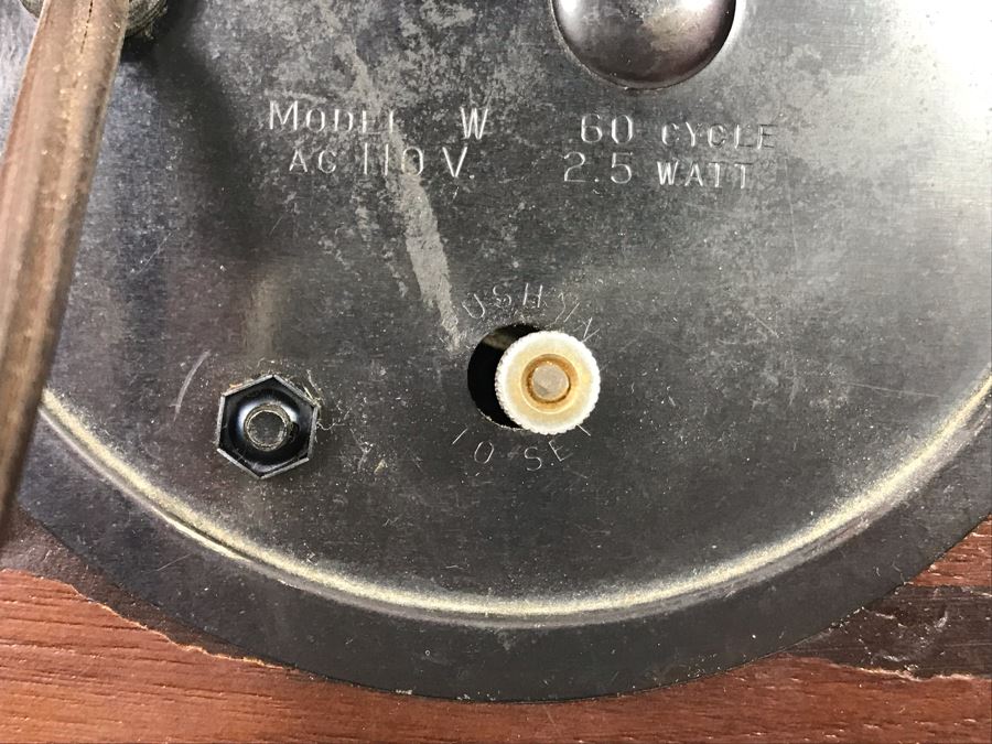 Vintage Art Deco Sessions Trophy Clock Uninscribed [Photo 15]