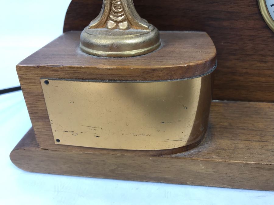Vintage Art Deco Sessions Trophy Clock Uninscribed [Photo 8]