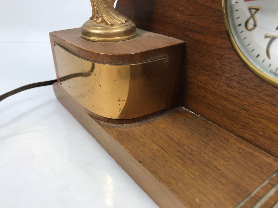 Vintage Art Deco Sessions Trophy Clock Uninscribed [Photo 9]