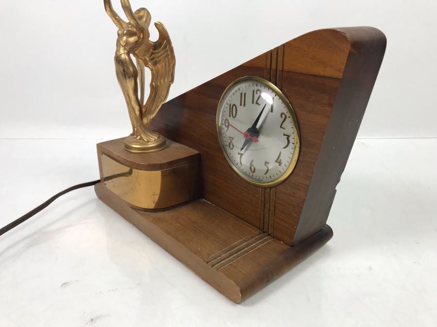 Vintage Art Deco Sessions Trophy Clock Uninscribed [Photo 10]