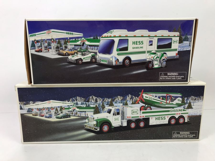 (2) Collectible HESS Toy Trucks In Boxes [Photo 2]