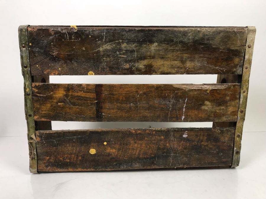 Vintage Bakersfield CA Wooden Drink Coca-Cola In Bottles Crate [Photo 10]