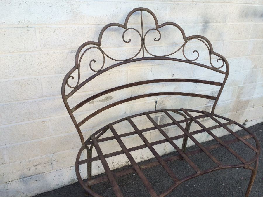 Wrought Iron Bench [Photo 2]
