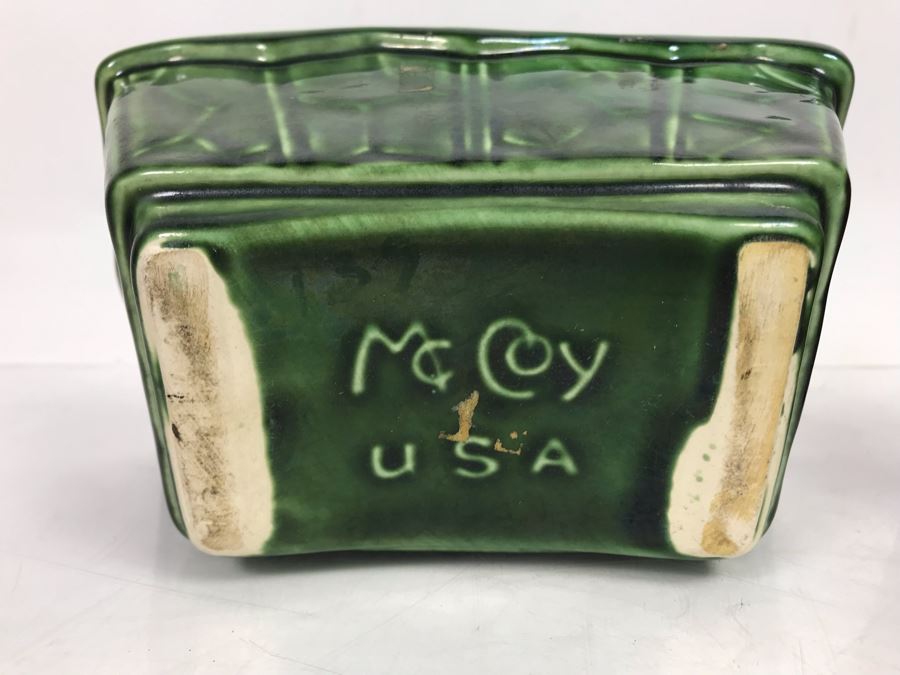 Pair Of McCoy USA Ceramic Planters 7'L And 7.5'L [Photo 6]